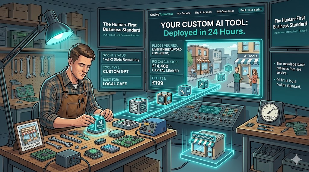 GoLiveTomorrow AI Tools Interface
